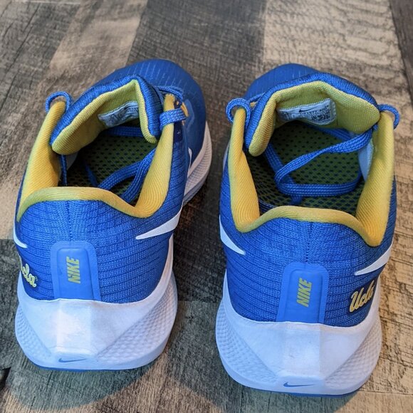 Nike Air Zoom Pegasus 39 UCLA Road Running Shoes Blue White Gold - Picture 4 of 8